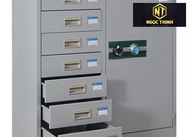 Tủ sắt sơn tĩnh điện 2 khoang TU88-7D